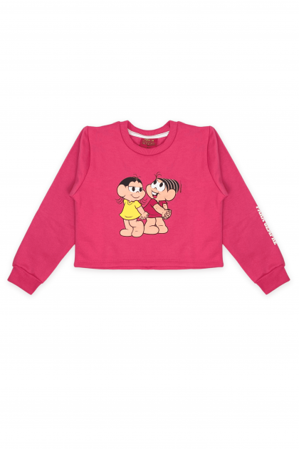 Conjunto Feminino Infantil Besties - Turma da Mônica