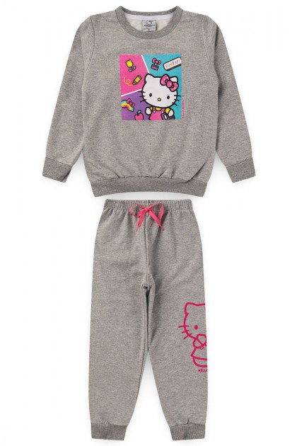 Conjunto Feminino Infantil Hello Fun Day - Hello Kitty