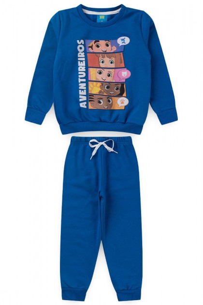 Conjunto Masculino Infantil Adventure - Luccas Neto