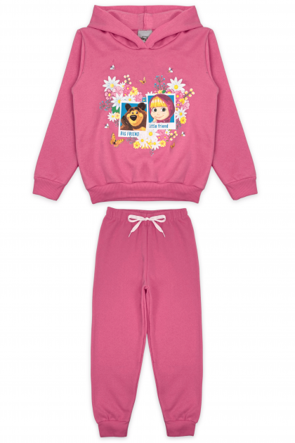 Conjunto Feminino Infantil Bug And Little Friend - Masha e O Urso