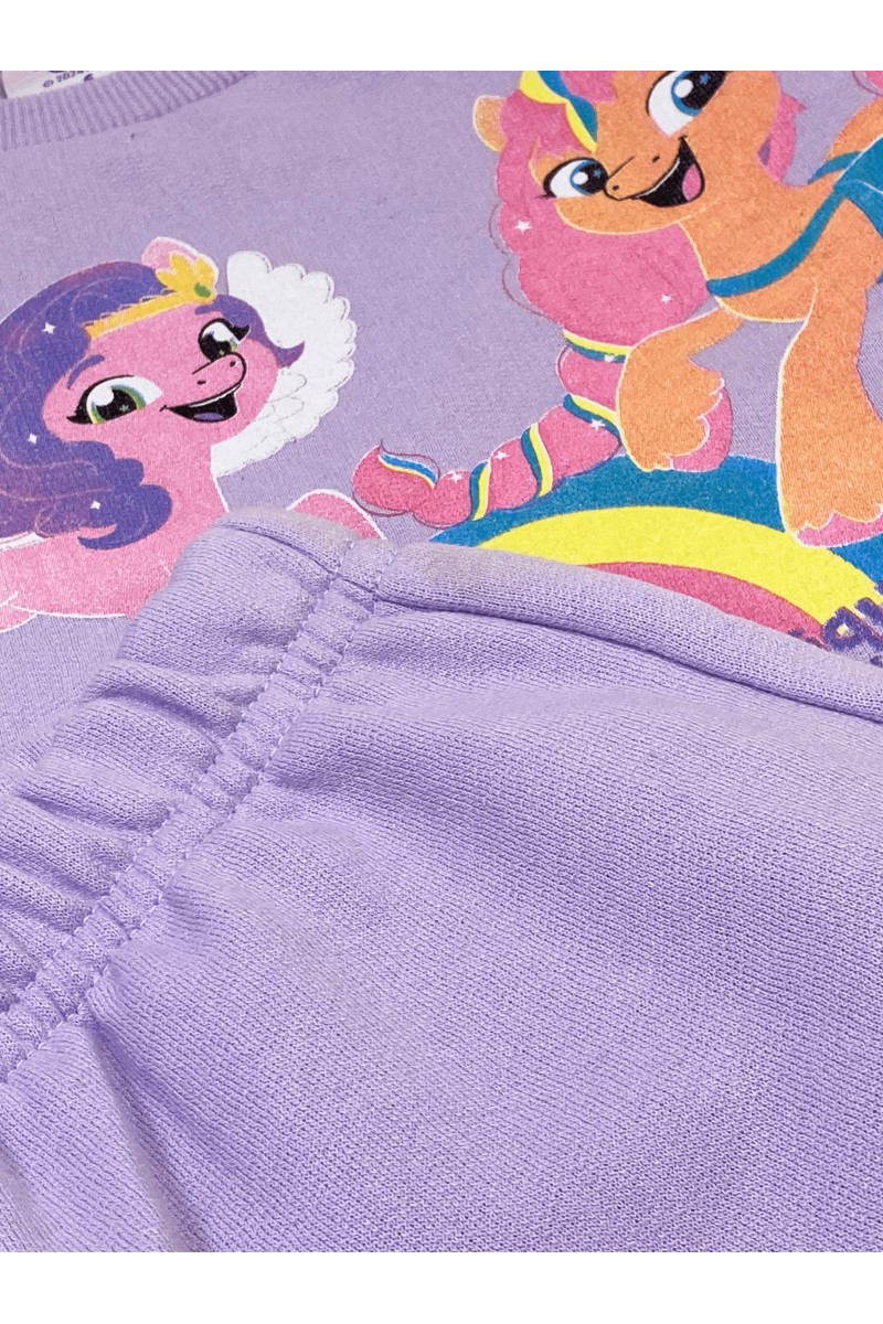 Conjunto Feminino Infantil Uniquely - My Little Pony Lilás