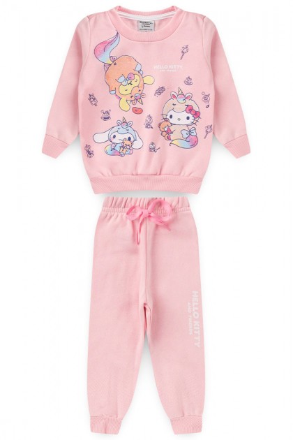 Conjunto Feminino Infantil Friends - Hello Kitty