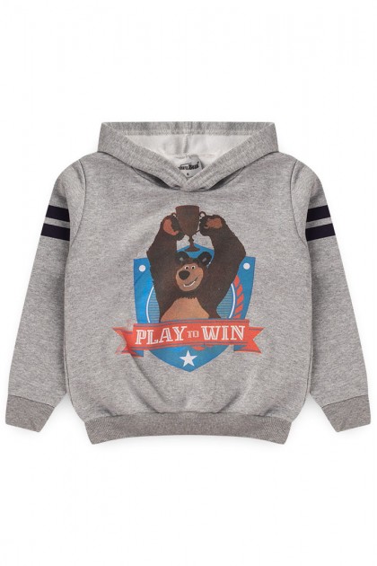 Conjunto Masculino Infantil Play To Win - Masha e O Urso