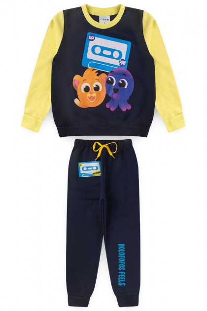 Conjunto Feminino Infantil Rick Pow - Bolofofos