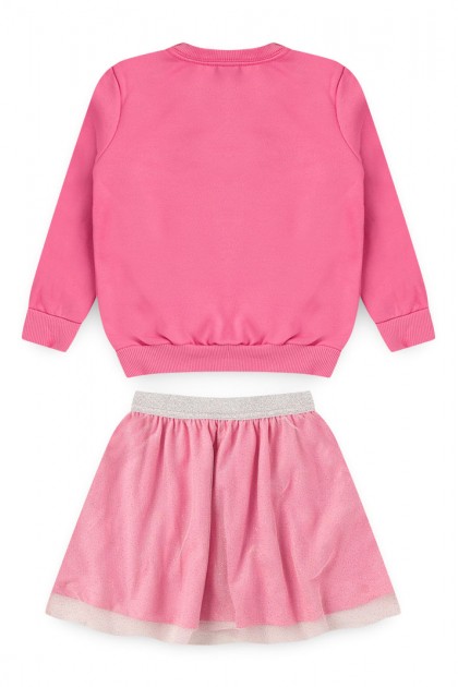 Conjunto Feminino Infantil Aventureira Rosa - Luccas Neto