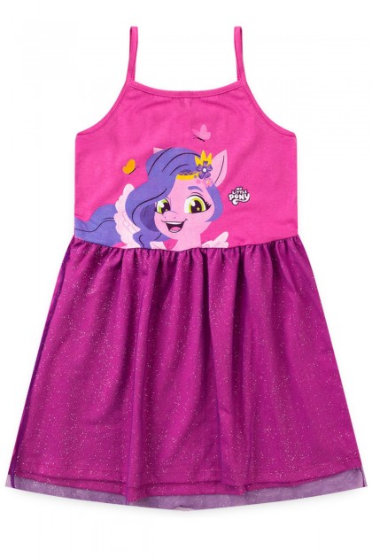 Vestido Feminino Infantil Borboletas - My Little Pony