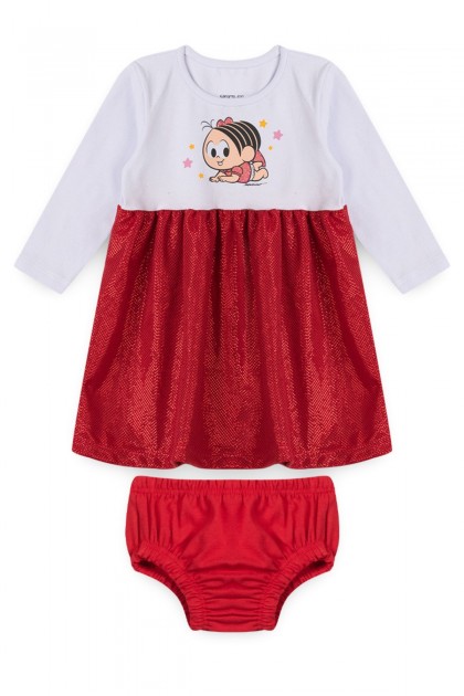 Vestido Infantil Mônica Baby - Turma da Mônica