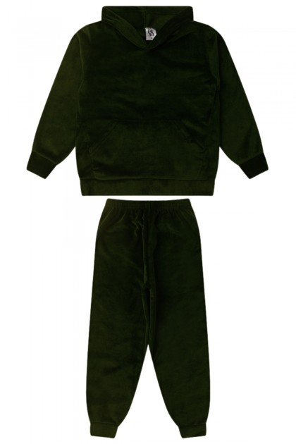 Conjunto Infantil Masculino Military Green