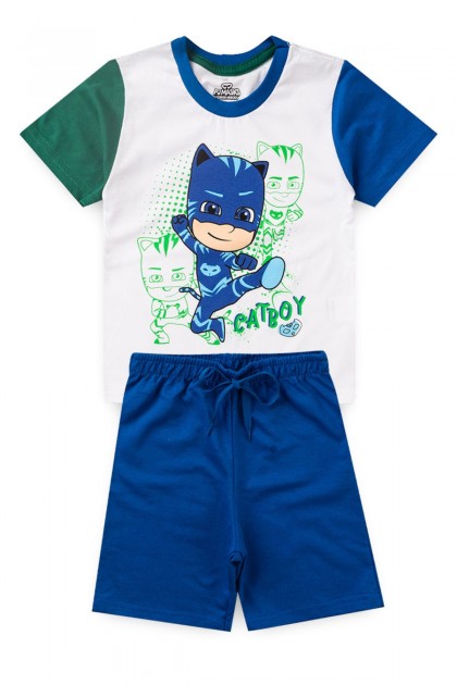 Conjunto Masculino Infantil Cat Boy - Pj Masks