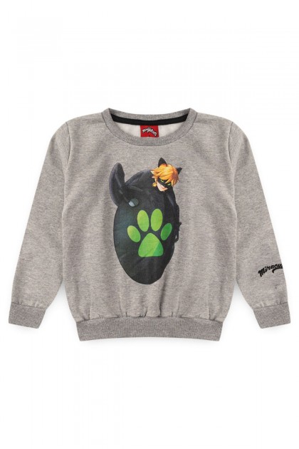 Conjunto Masculino Infantil Black Cat Noir - Ladybug