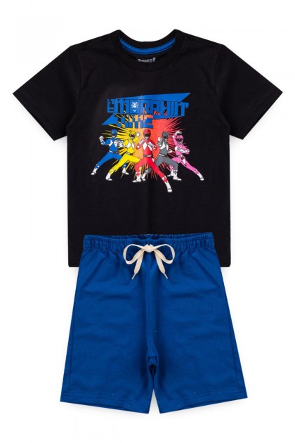 Conjunto Masculino Infantil Power Time - Power Rangers