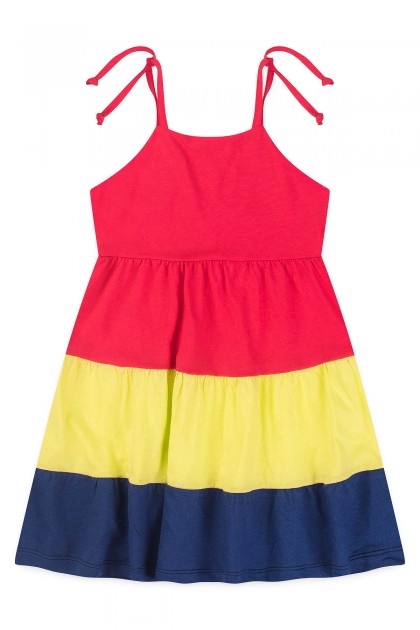 Vestido Infantil Feminino 3 Marias Tropical