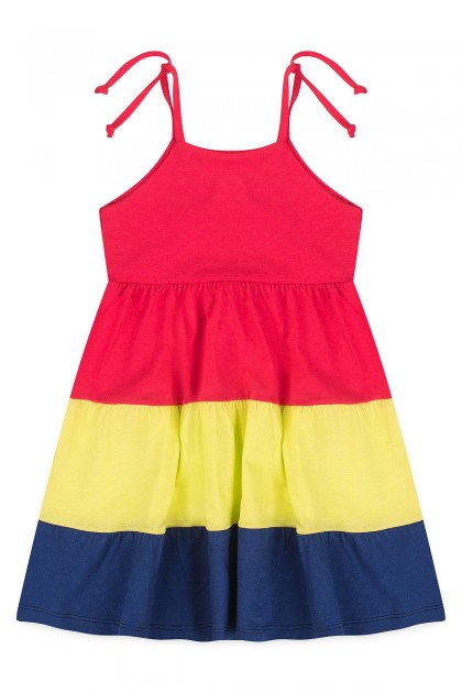 Vestido Infantil Feminino 3 Marias Tropical