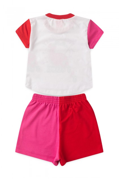 Conjunto Feminino Infantil Copinho de Morango