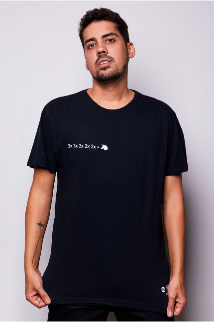 Camiseta Masculina Linha Business - 3x, 3x, 2x, 2x, 2x = Unicórnio