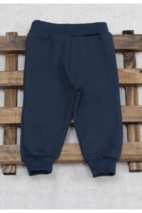 Calça de Moletom Infantil Unissex - Azul Marinho - Ame Kids