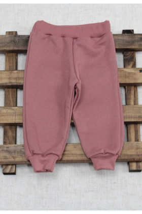 Calça de Moletom Infantil Unissex - Rosê - Ame Kids