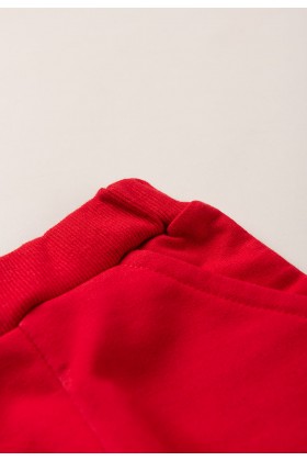 Shorts Moletinho - Vermelho - Ame Kids