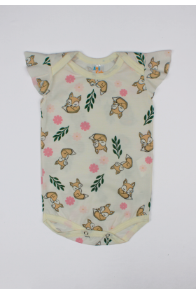 Conjunto Pijama Curto - Raposa