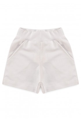 Shorts Moletinho - Branco - Ame Kids