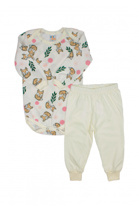 Conjunto Pijama Longo - Raposa