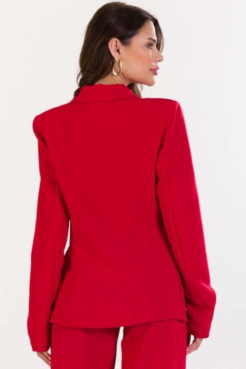 Blazer de Alfaiataria Feminina Molly - Vermelho - Tlic Rio