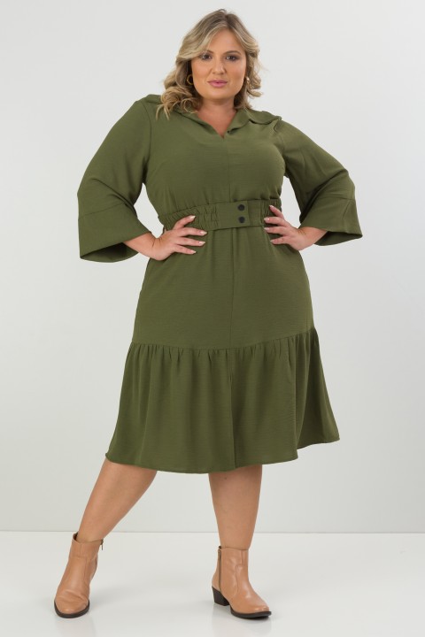 Vestido Glaucia - Verde - Tlic Rio