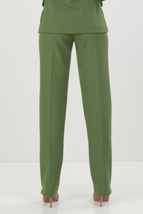 Calça de Alfaiataria Feminina Rebeca - Verde - Tlic Rio