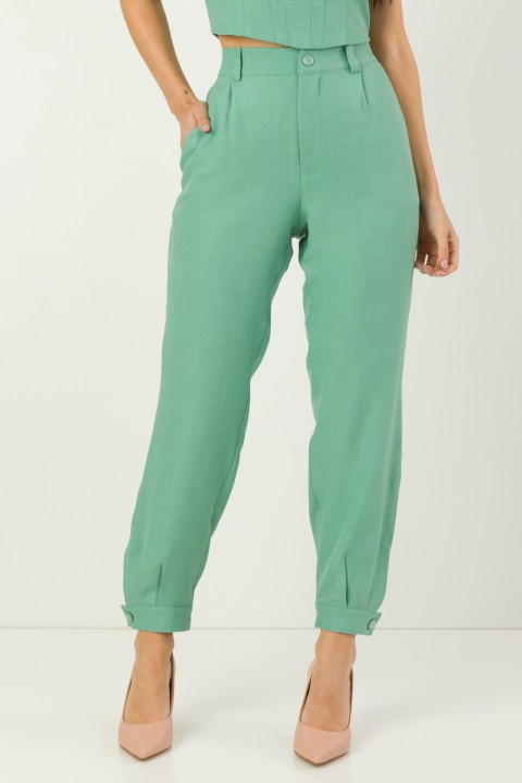 Calça de Alfaiataria Feminina Gianna - Verde - Tlic Rio