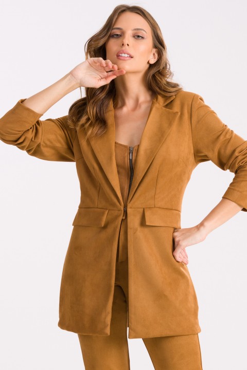 Blazer Feminino Alexandra - Camel - Tlic Rio