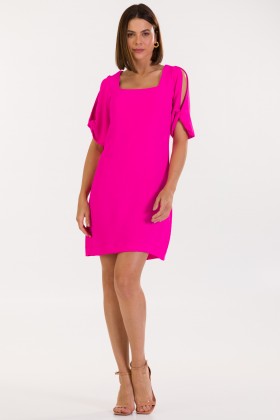 Vestido Curto de Alfaiataria Caitlyn - Pink Garavani - Tlic Rio