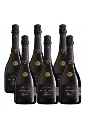 Kit Pague 5 Leve 6 Espumante Peterlongo Elegance Champagne Nature (6 X 750 Ml)