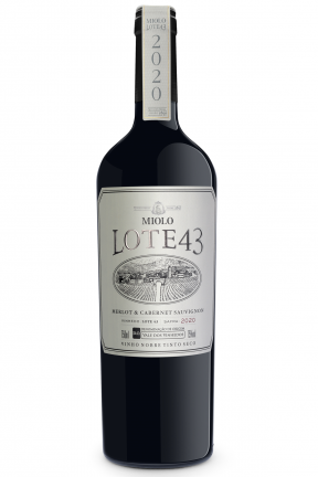 Vinho Tinto Miolo Lote 43 Merlot | Cabernet Sauvignon 2020 750 Ml