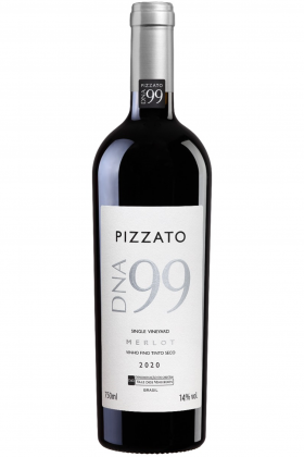 Vinho Tinto Pizzato Dna99 Single Vineyard Merlot D.o. 750ml