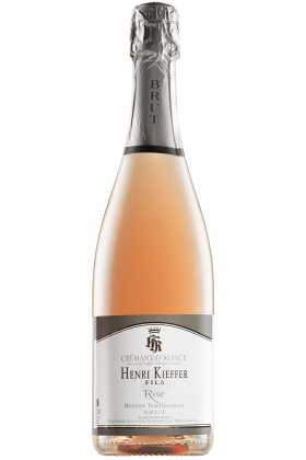 Espumante Henri Kieffer Crémant D'alsace Rosé Extra Brut Nv 750 Ml