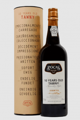 Vinho do Porto Poças Tawny 10 Anos 750 Ml