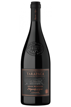 Vinho Tinto Tarapacá Gran Reserva Etiqueta Negra Carménère 750 Ml