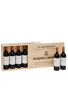 Kit Marques de Murrieta Reserva Colección Histórica 170 Aniversario 2012 A 2017  (6x 750 Ml)